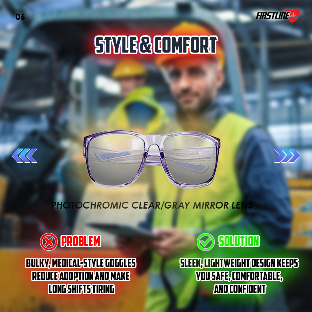 Diabetic Workforce Protection Eyewear