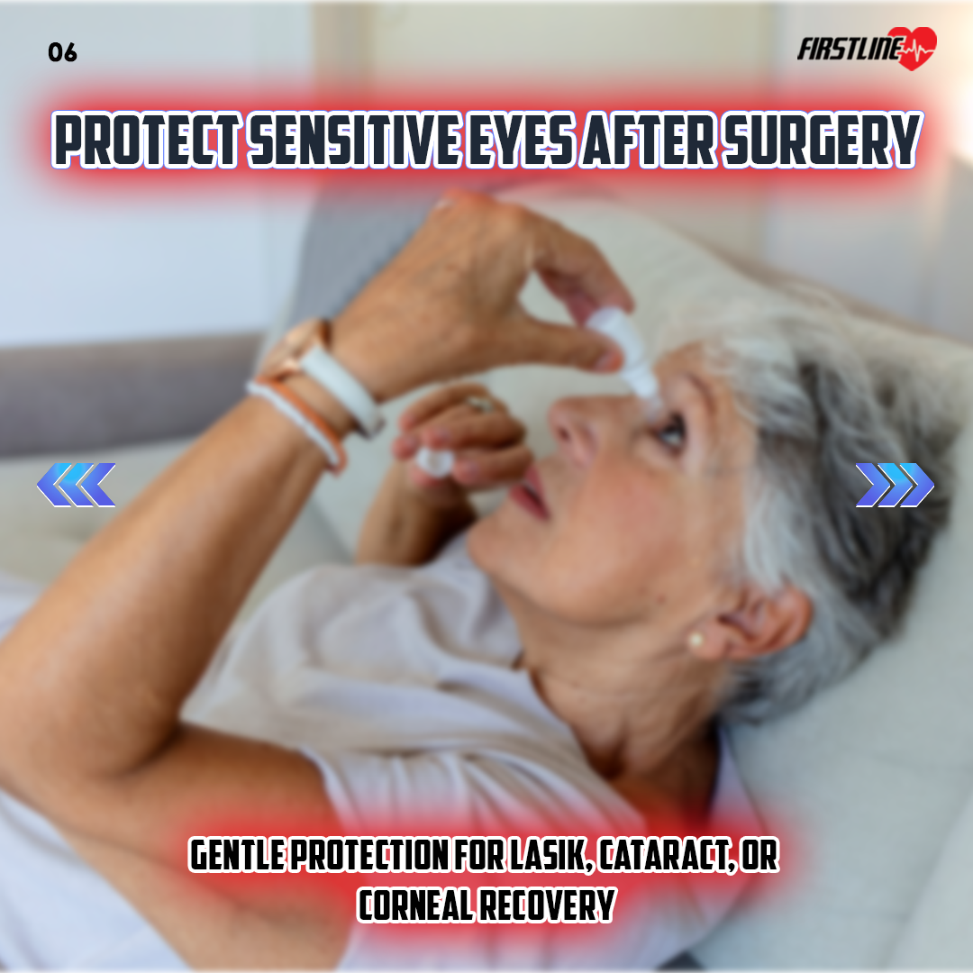 Firstline Non-Prescription Blue Light Safety Goggles