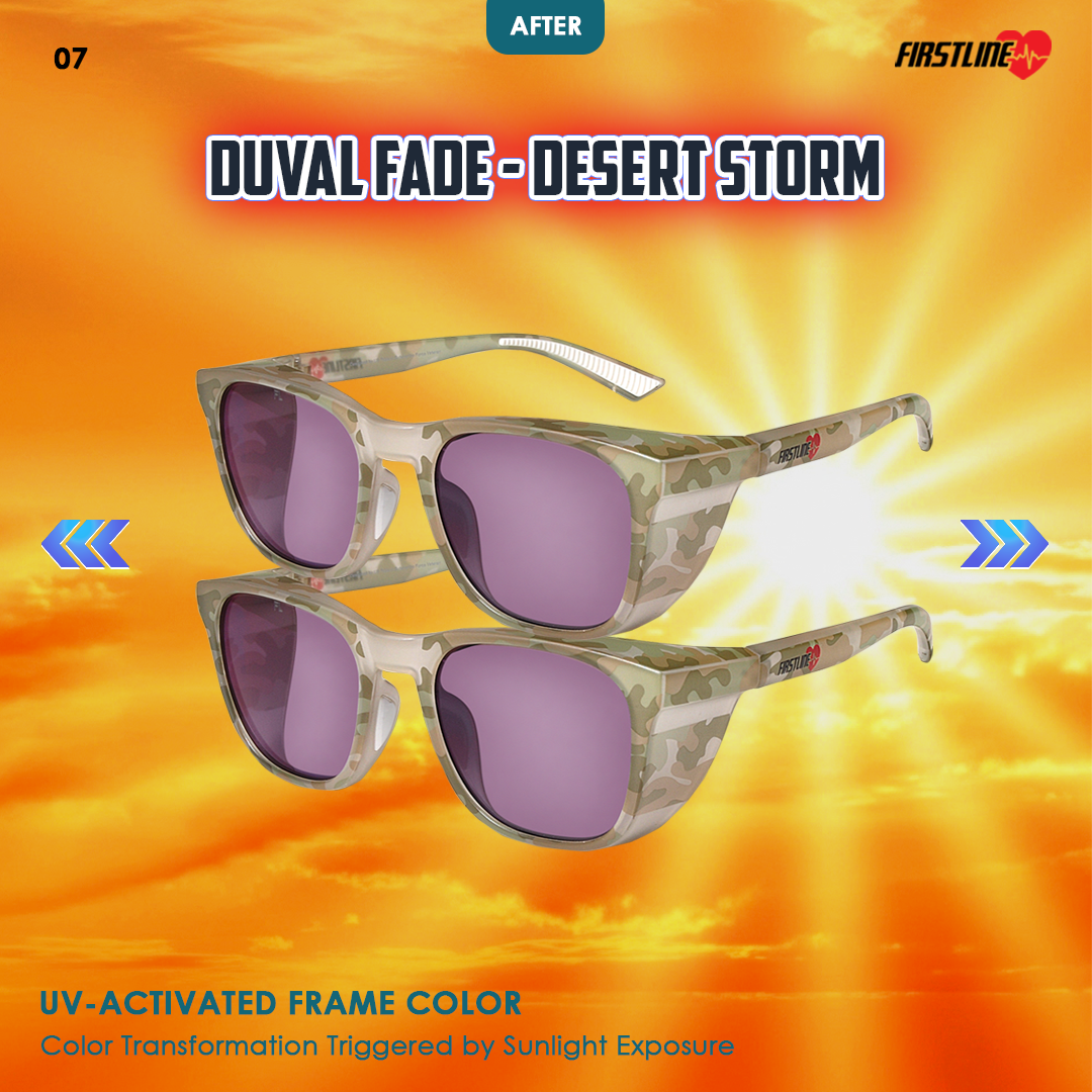 Duval Fade Desert Storm 2-Pack — Mission-Ready Goggles | Service-Disabled Veteran-Owned