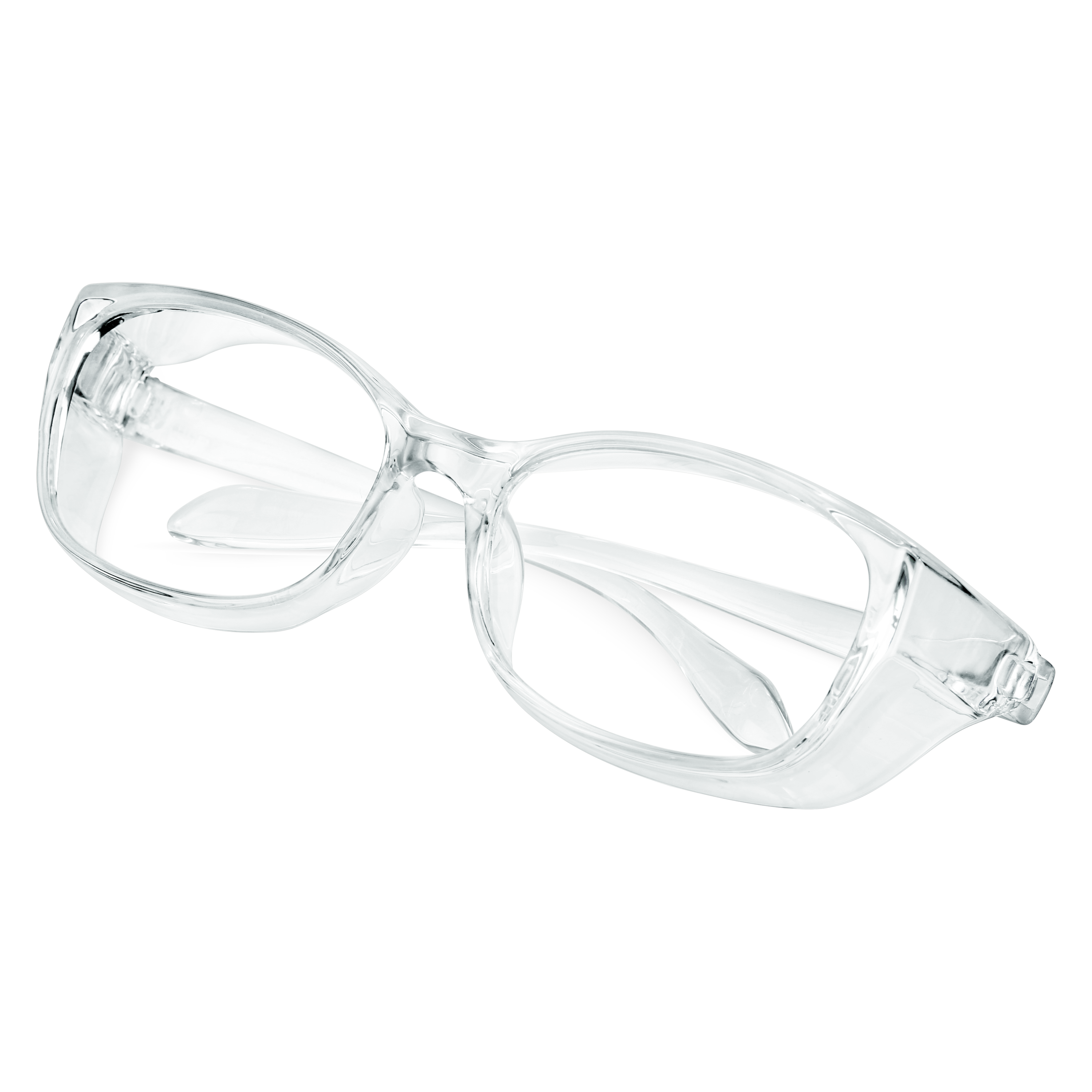 ProGuard 53 Active - ANSI Z87.1 Certified Rx Safety Glasses | Clear PC Lenses (Model #: 627534) | Lightweight, Scratch & Shatter-Resistant, Clear Poly Lens, Durable Frame, Anti-Fog, Top & Side Shields, Protective Eyewear for Men Women