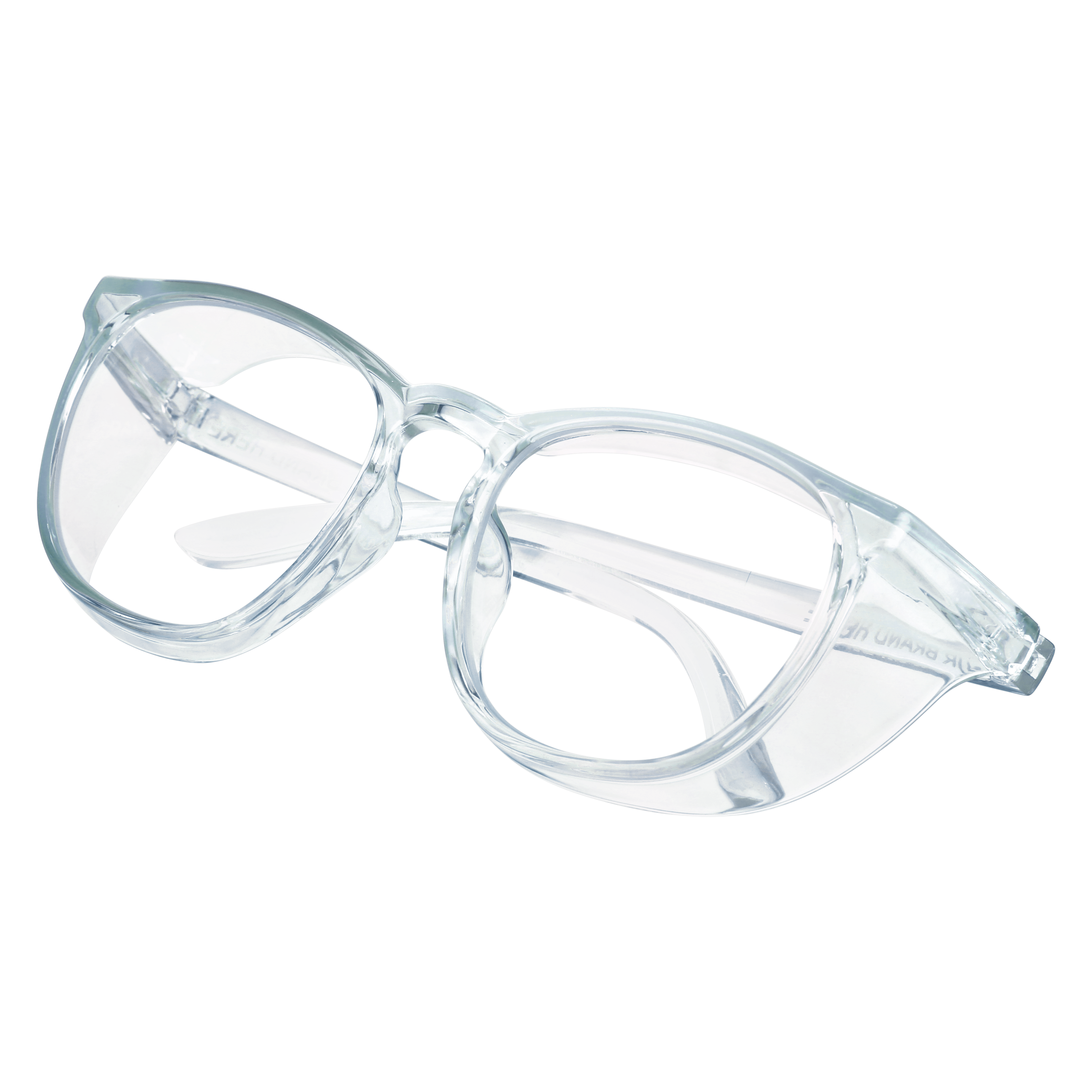 AeroLite 50 Compact Defender - ANSI Z87.1 Certified Rx Safety Glasses | Clear PC Lenses (Model #: 628668) | Lightweight, Scratch & Shatter-Resistant, Clear Poly Lens, Durable Frame, Anti-Fog, Top & Side Shields, Protective Eyewear for Men & Women