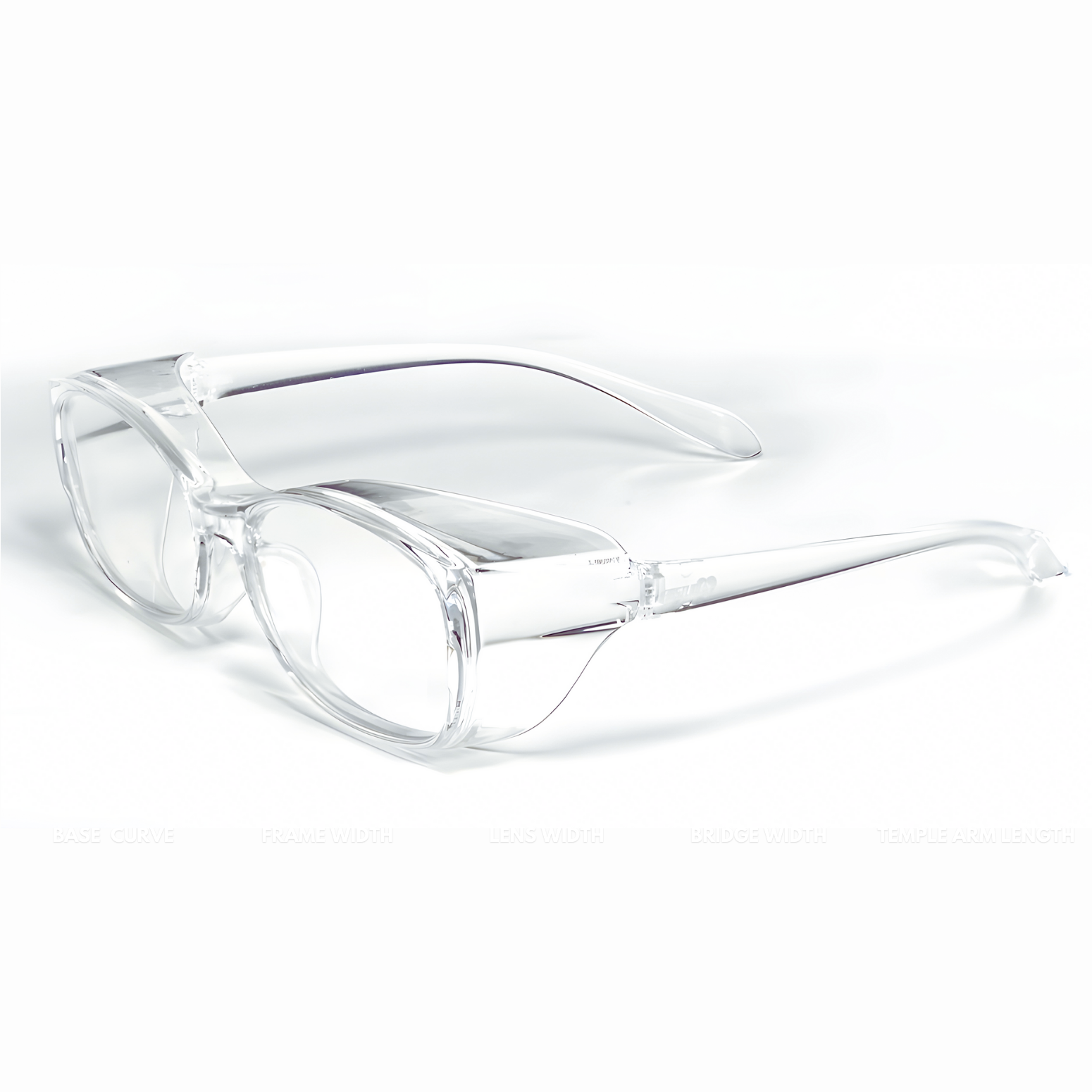 ProGuard 53 ActiveSafe - ANSI Z87.1 Certified Safety Glasses | Clear PC Lenses (Model #: 627534) | Lightweight, Scratch & Shatter-Resistant, Clear Polycarbonate Lenses, Durable Frame, Anti-Fog, Top & Side Shields, Protective Eyewear for Men Women