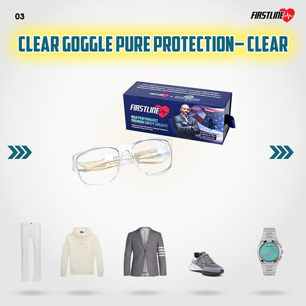 FIRSTLINE PRO SERIES SAFETY GOGGLES – IR & Workforce Protection